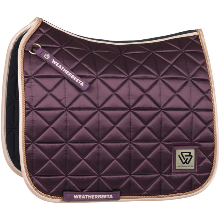 2026 WeatherBeeta Satin Luxe Air-Tec Robe D'équitation Tapis De Selle 1030348015 - Chocolate